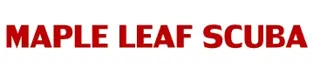 Maple leaf scuba logo